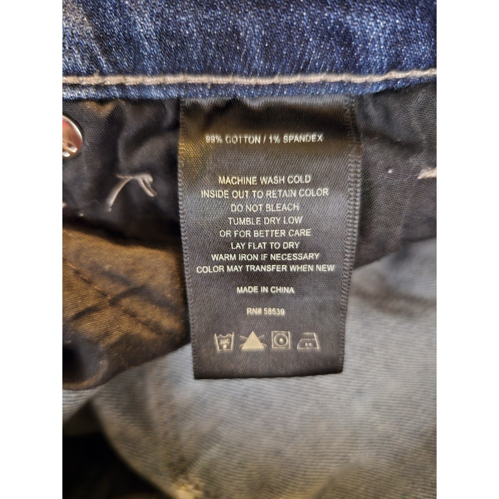 KUT From The Kloth Jeans Women 0 Blue Catherine Boyfriend Distressed 28x29 - Picture 15 of 16